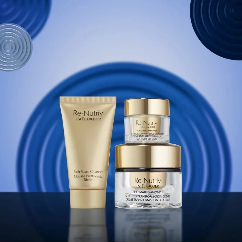 NEW Estée Lauder Re-Nutriv Ultimate Diamond Discovery Gift Set ($260 value)